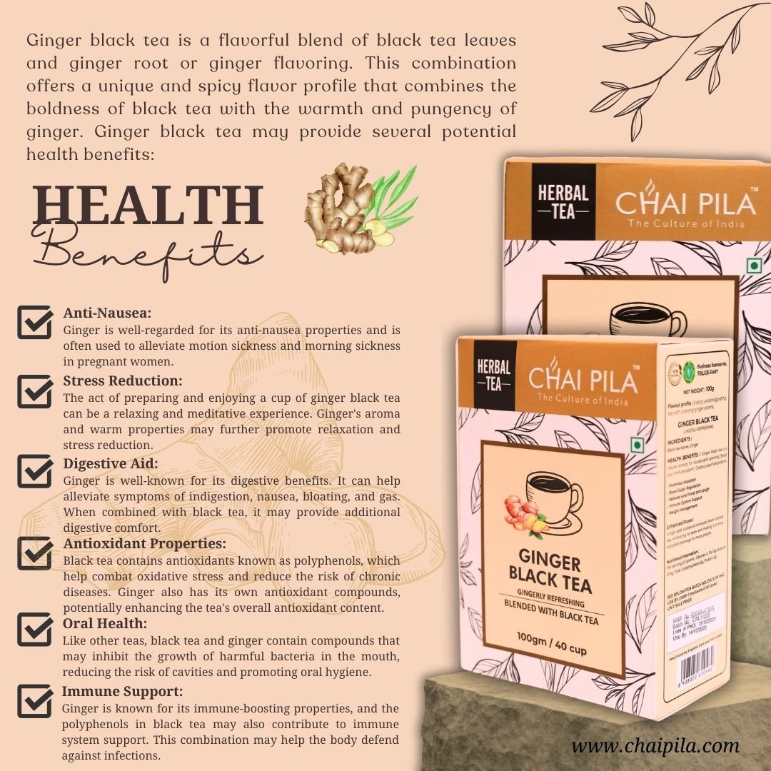 ginger black tea