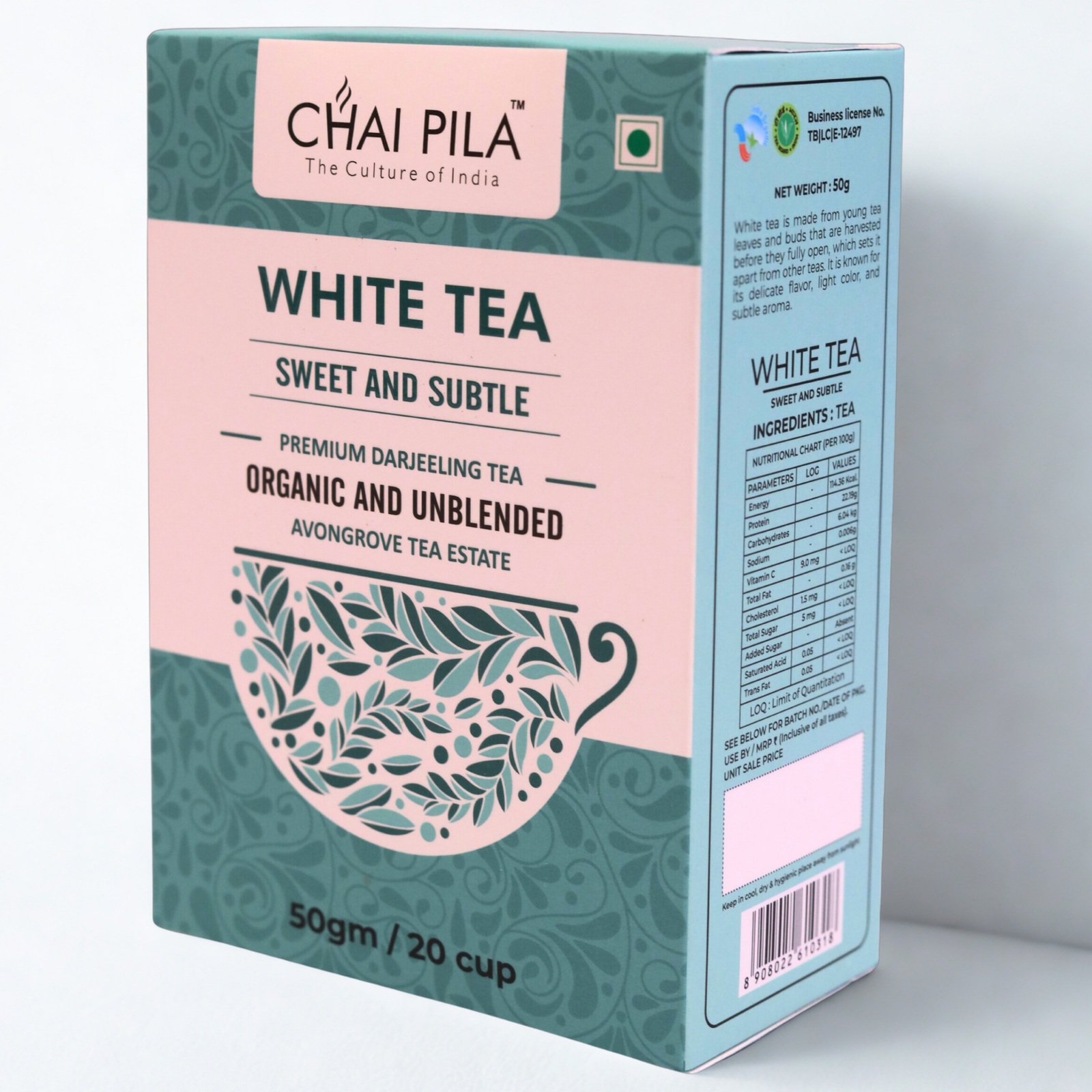 blue pea black tea