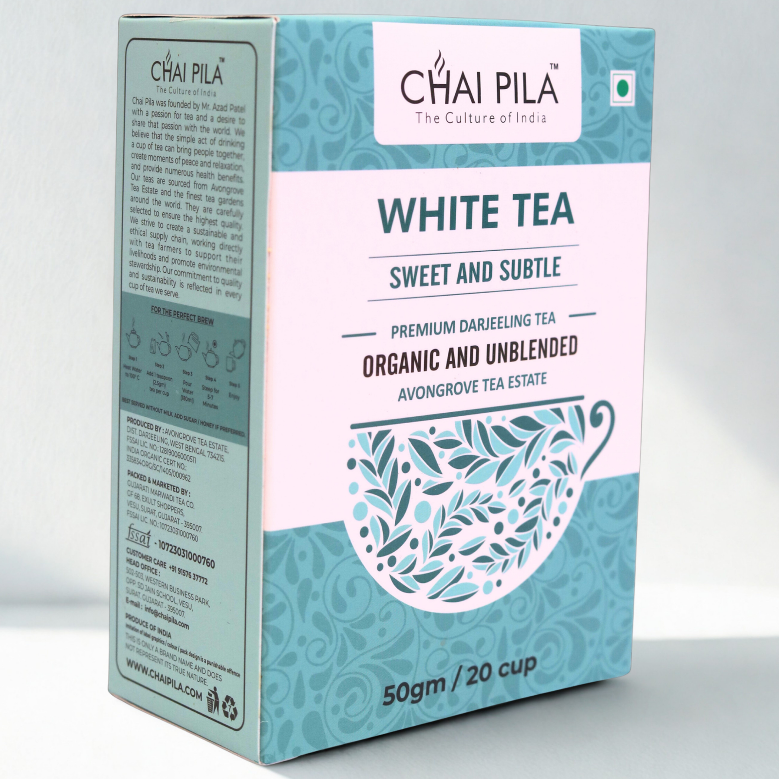 blue pea black tea