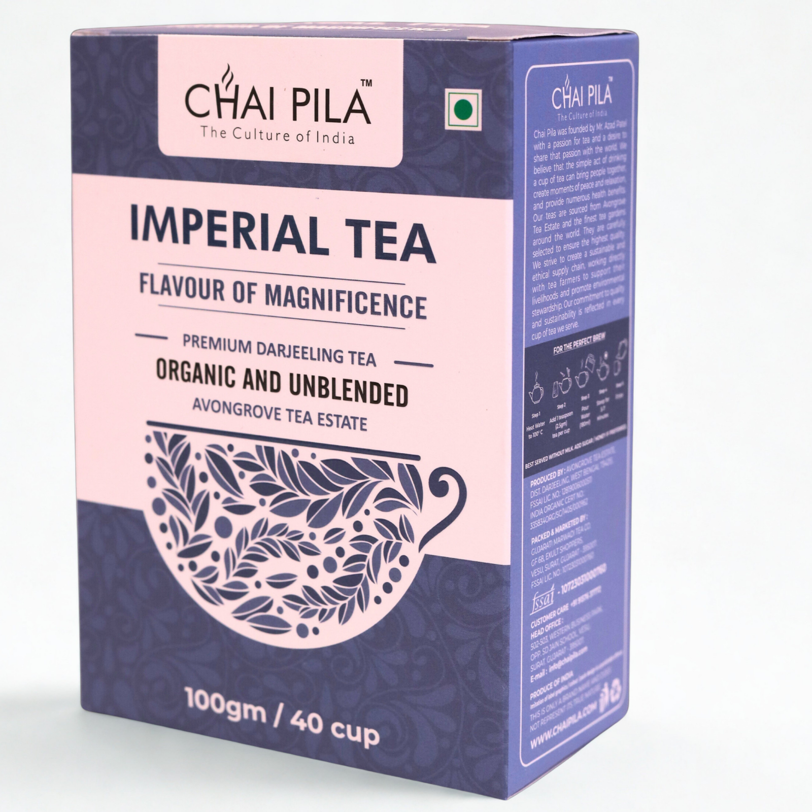 blue pea black tea