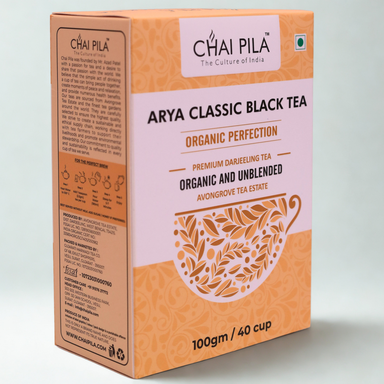 blue pea black tea