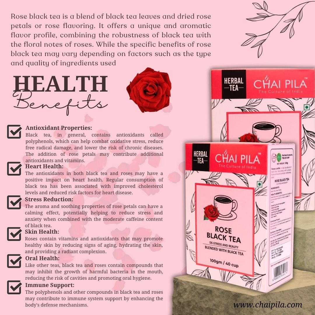 rose black tea